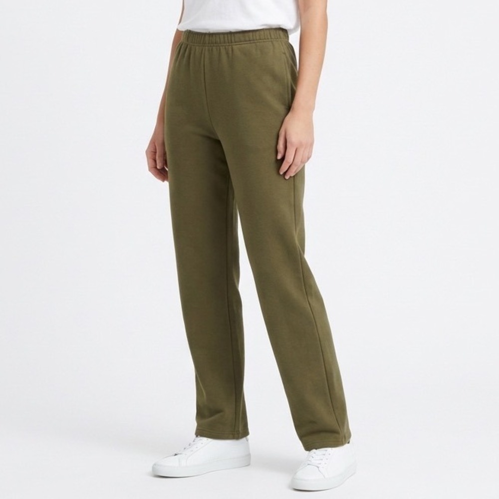 Naked Wardrobe Olive Green Fleece Jogger Sweatpants XL